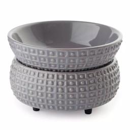 Candle Warmers Etc 5.2 in. Slate 2-in-1 Classic Fragrance Warmer - Dual Function Candle and Wax Melt Oil Warmer thumbnail 1