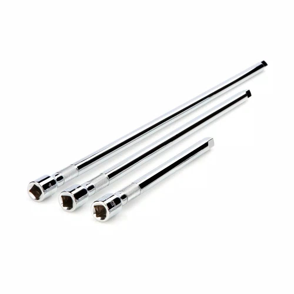 TEKTON 1/2 in. Drive Extension Set, 3-Piece (10 in., 18 in., 24 in.)