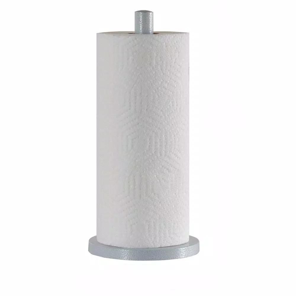 Laura Ashley Speckled Paper in White Paper Towel Holder
