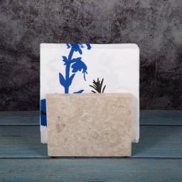 Creative Home Natural Champagne Marble Napkin Holder thumbnail 5