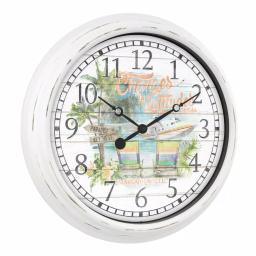 La Crosse Technology Margaritaville 15.75 in. Indoor/Outdoor Quartz Wall Clock - Changes in Latitudes thumbnail 4