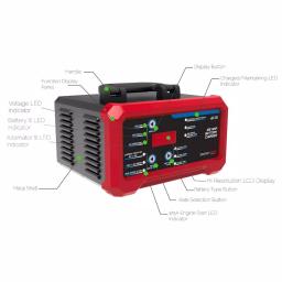 Smartech Products SBC-125 6V/12V Automotive Battery Charger and Maintainer with 125A Engine Start thumbnail 3