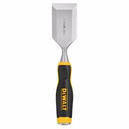 DEWALT 2 in. Straight Wood Chisel with Carbon Steel Blade and Ergonomic Handle thumbnail 1