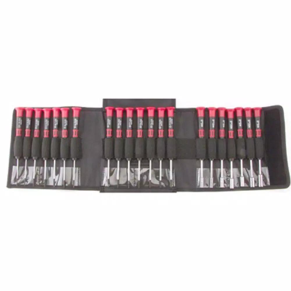 VIM Tools 21-Piece Miniature Screwdriver Set with Nut Drivers and Torx Bits
