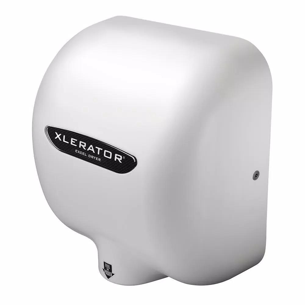 XLERATOR High-Speed Automatic Electric Hand Dryer with White BMC Cover