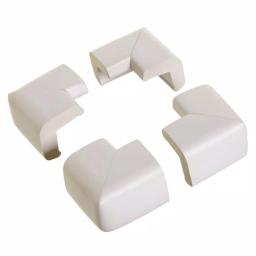 Dreambaby Foam Corner Protectors, Grey, 4-Pack thumbnail 1