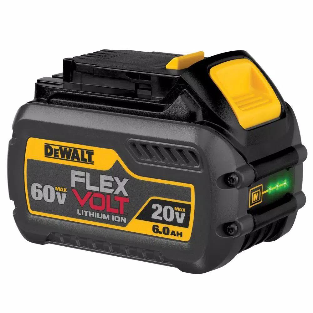 DEWALT FLEXVOLT 6.0 Ah 20V/60V MAX Lithium-Ion Battery and 6 Amp Charger Kit