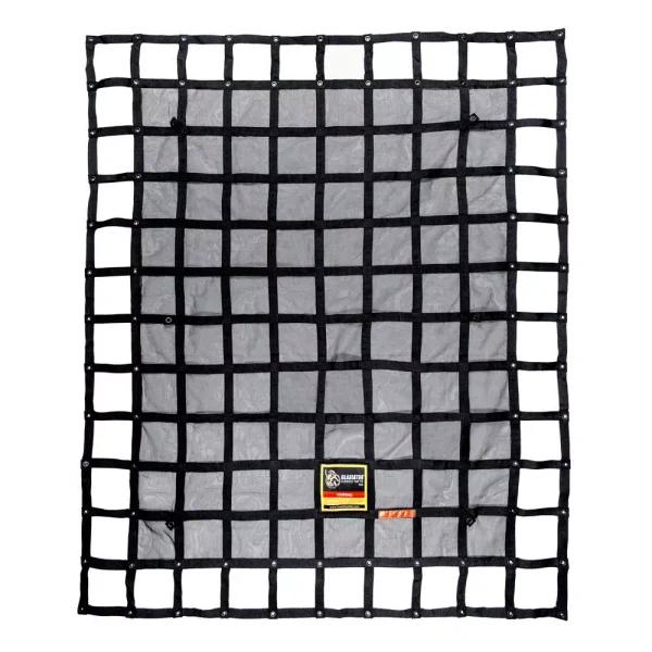 GLADIATOR Cargo Nets Gladiator Heavy-Duty Cargo Net, 6.75 ft. x 8 ft., Integrated Rip-Stop Mesh with Straps and Bag