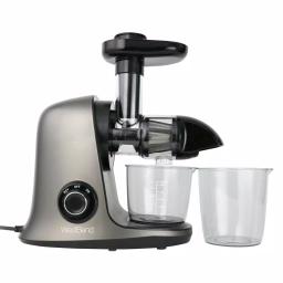 West Bend Cold Press Juicer, Masticating Slow Juicer for Fruits, Vegetables and Greens, Gray thumbnail 1