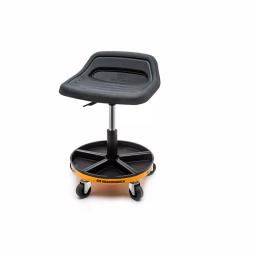 GearWrench 18-22 in. Adjustable Height Swivel Mechanics Seat with 300 lb. Capacity thumbnail 2
