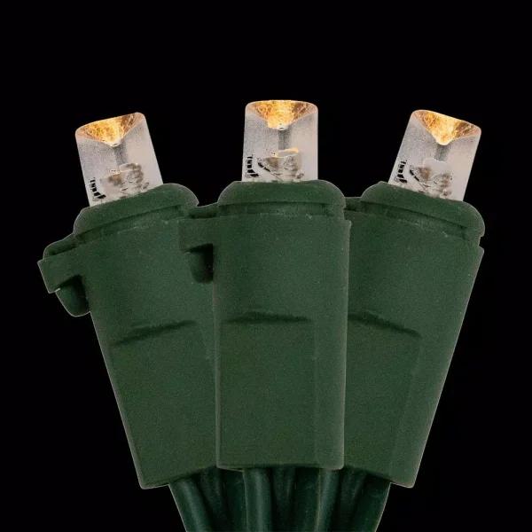 Northlight 300-Light LED Warm White Wide Angle Christmas Lights, 74.75 ft. with Green Wire