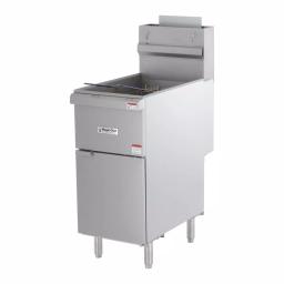 Magic Chef 20 Qt. Stainless Steel Commercial Propane Gas Deep Fryer, 90,000 BTU thumbnail 2