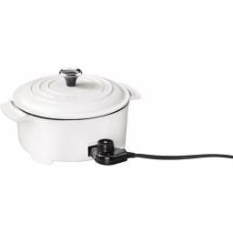 Starfrit THE ROCK 3.2 Qt. Electric Casserole Slow Cooker, 1200W, White thumbnail 2