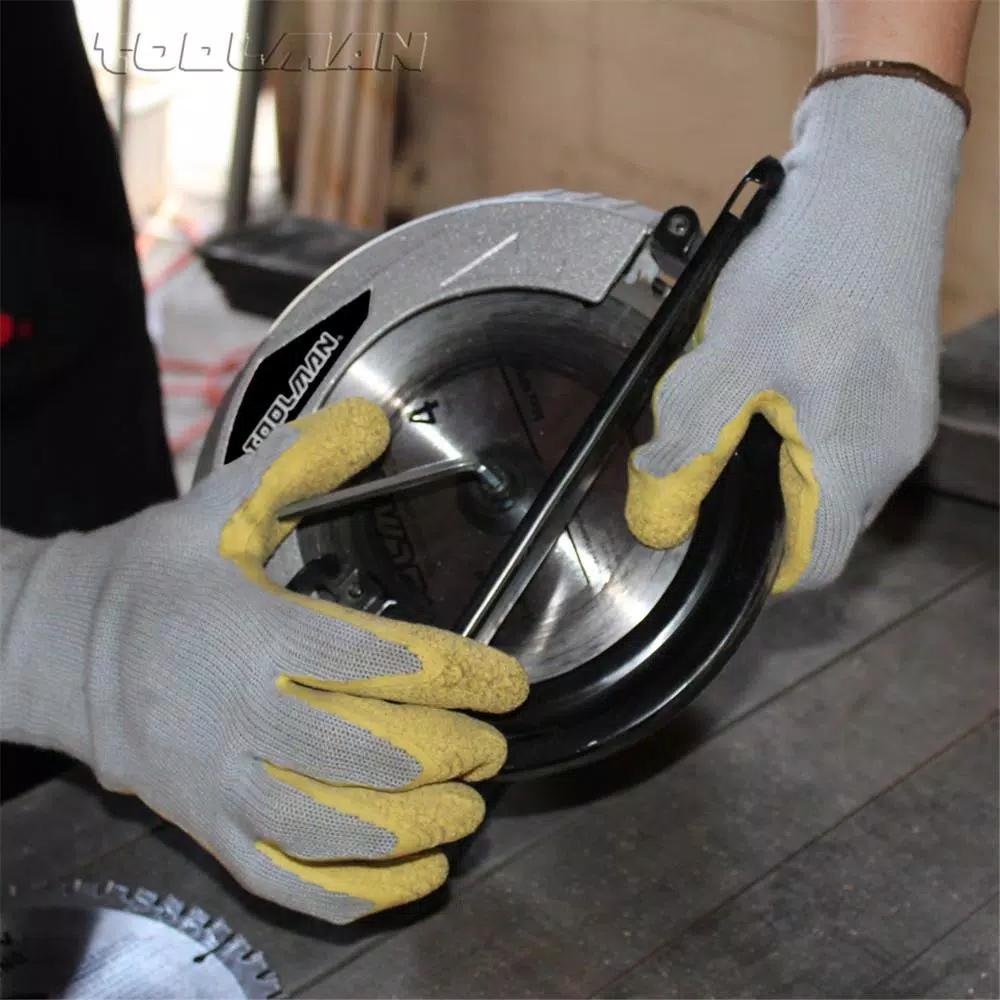 Boyel Living 12 Amp 7-1/4 in. Corded Circular Saw with Dual-Grip Handle and Bevel Cut Capability