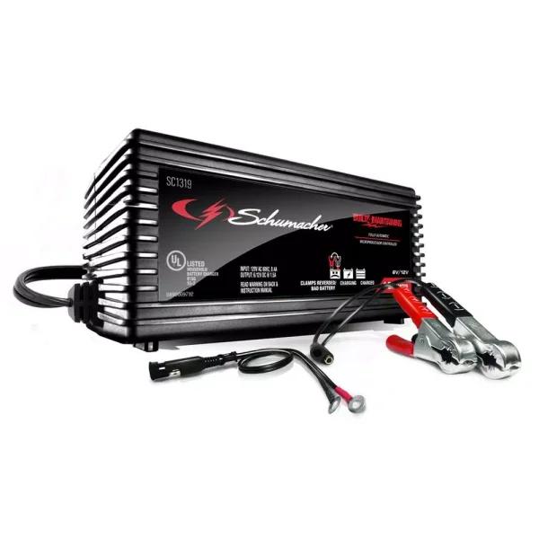 Schumacher SC1319 1.5 Amp 6V/12V Fully Automatic Battery Maintainer