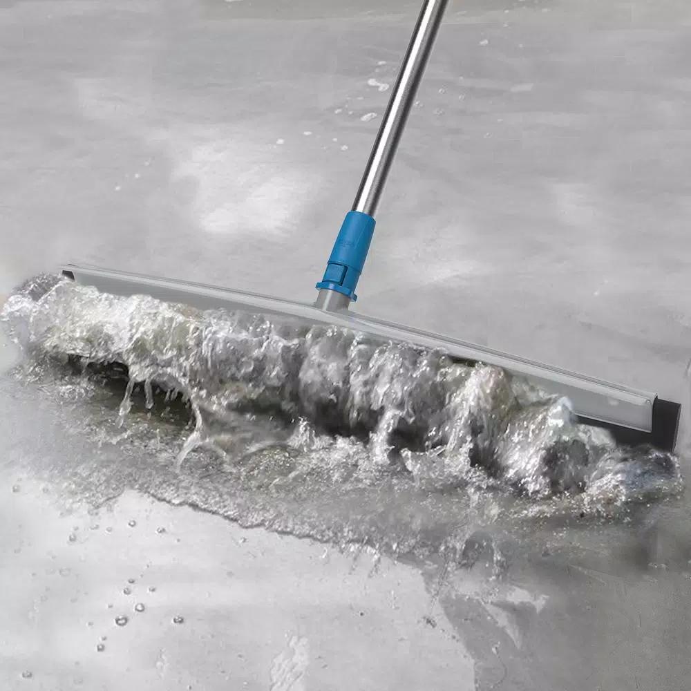 Unger Lock-On 25 in. Hooded Foam Rubber Floor Squeegee - No Handle