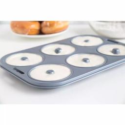 Fox Run Non-Stick 6-Cavity Donut Pan, Heavy Duty Carbon Steel thumbnail 4