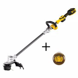 DEWALT 20V MAX Cordless Brushless String Trimmer Kit with 5 Ah Battery, Charger, and 225 ft. Replacement Line thumbnail 1