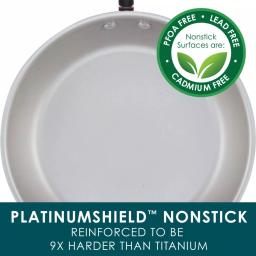 Rachael Ray Create Delicious 14.25-Inch Aluminum Nonstick Wok, Teal Shimmer thumbnail 5