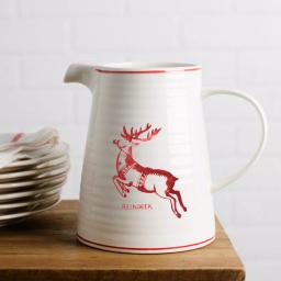 Molly Hatch 7 in. Reindeer Ceramic Pitcher, 56 oz. thumbnail 2