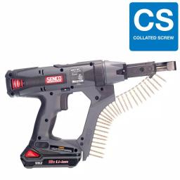 Senco DS212 18V Cordless Brushless Screw Gun with 2 Batteries and Charger thumbnail 2