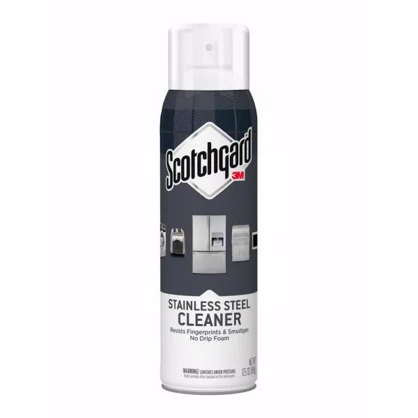 3M Scotchgard Stainless Steel Cleaner Aerosol, 17.5 oz