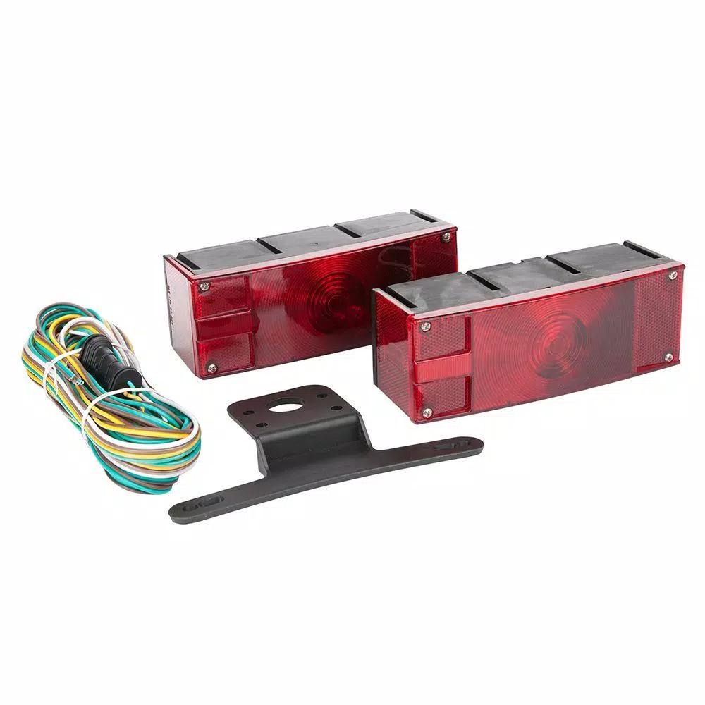 TowSmart Submersible Low Profile Trailer Light Kit, Incandescent, DOT Compliant