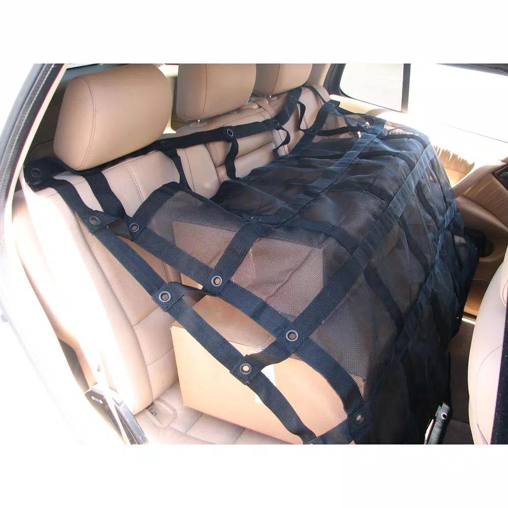 GLADIATOR Cargo Nets Gladiator Heavy-Duty Cargo Net, 4.75 ft. x 5.25 ft., Load Certified with 4 Straps and Storage Bag