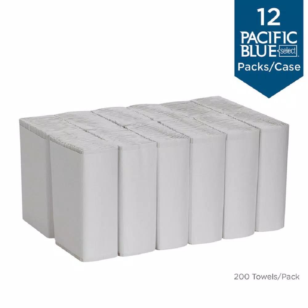 Georgia-Pacific Preference White C-Fold Paper Towels, 1-Ply, 2400 Sheets per Carton