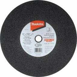Makita 14 in. x 7/64 in. x 1 in. Abrasive Cut-Off Wheels, Aluminum Oxide (25-Pack) thumbnail 2