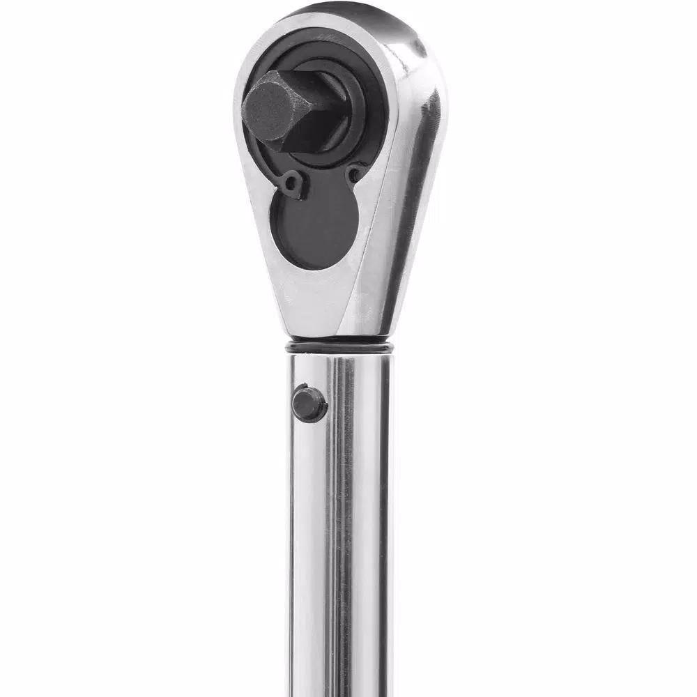 Husky 2-Piece Click Torque Wrench Set, 3/8 in. and 1/2 in. Drive