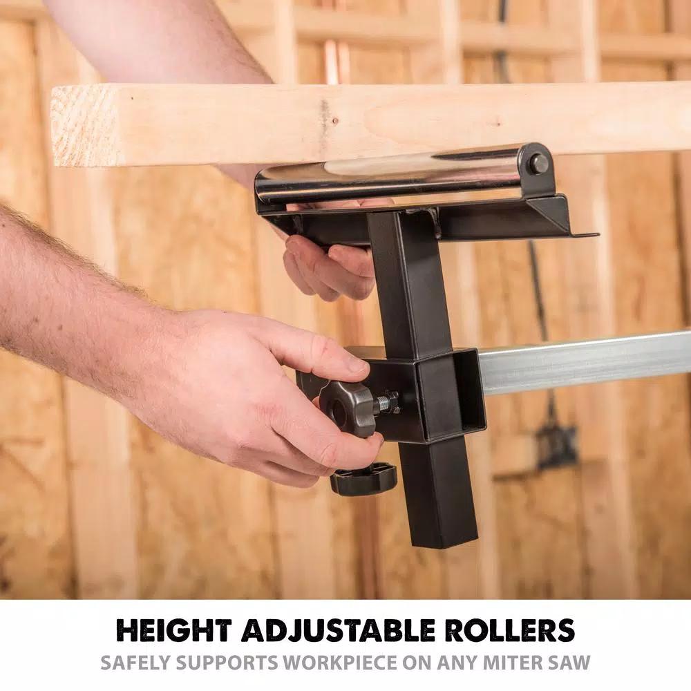 Evolution Power Tools Evolution Compact Folding Miter Saw Stand with Quick Release Mounting Brackets