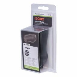 CURT Heavy-Duty 7-Way RV Blade Connector Plug (Trailer Side) thumbnail 2