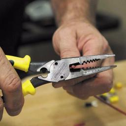 Klein Tools 8-3/8 in. All-Purpose Long Nose Pliers with Crimper and Wire Stripper thumbnail 3