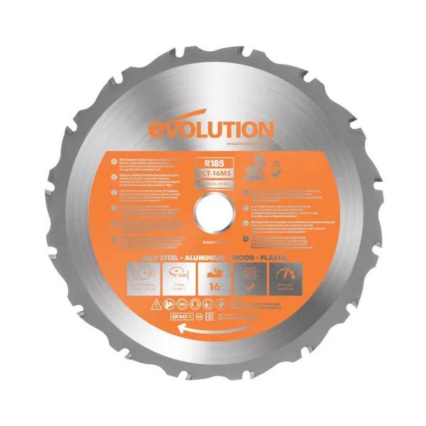 Evolution Power Tools Evolution RAGEBLADEX 7-1/4 in. 20-Teeth Multi-Material Miter Saw Blade