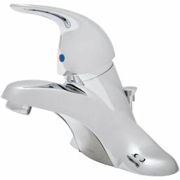 Moen Adler 4 in. Centerset Single-Handle Bathroom Faucet, Chrome (2-Pack) thumbnail 5