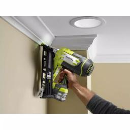 RYOBI 18V ONE+ 15-Gauge Angled Cordless AirStrike Finish Nailer Kit with 2.0 Ah Battery and Charger thumbnail 13