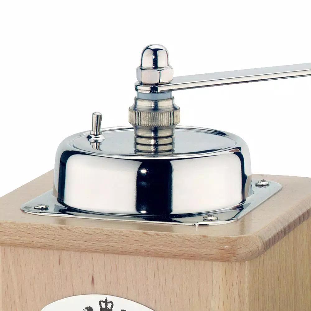Zassenhaus Brasilia Manual Coffee Mill - Natural Beechwood with Steel Conical Burrs
