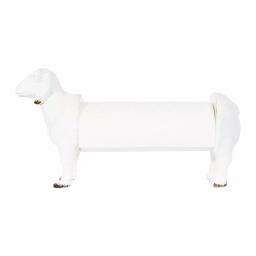 3R Studios White Sheep Shaped Freestanding Paper Towel Holder - Farmhouse Style thumbnail 1