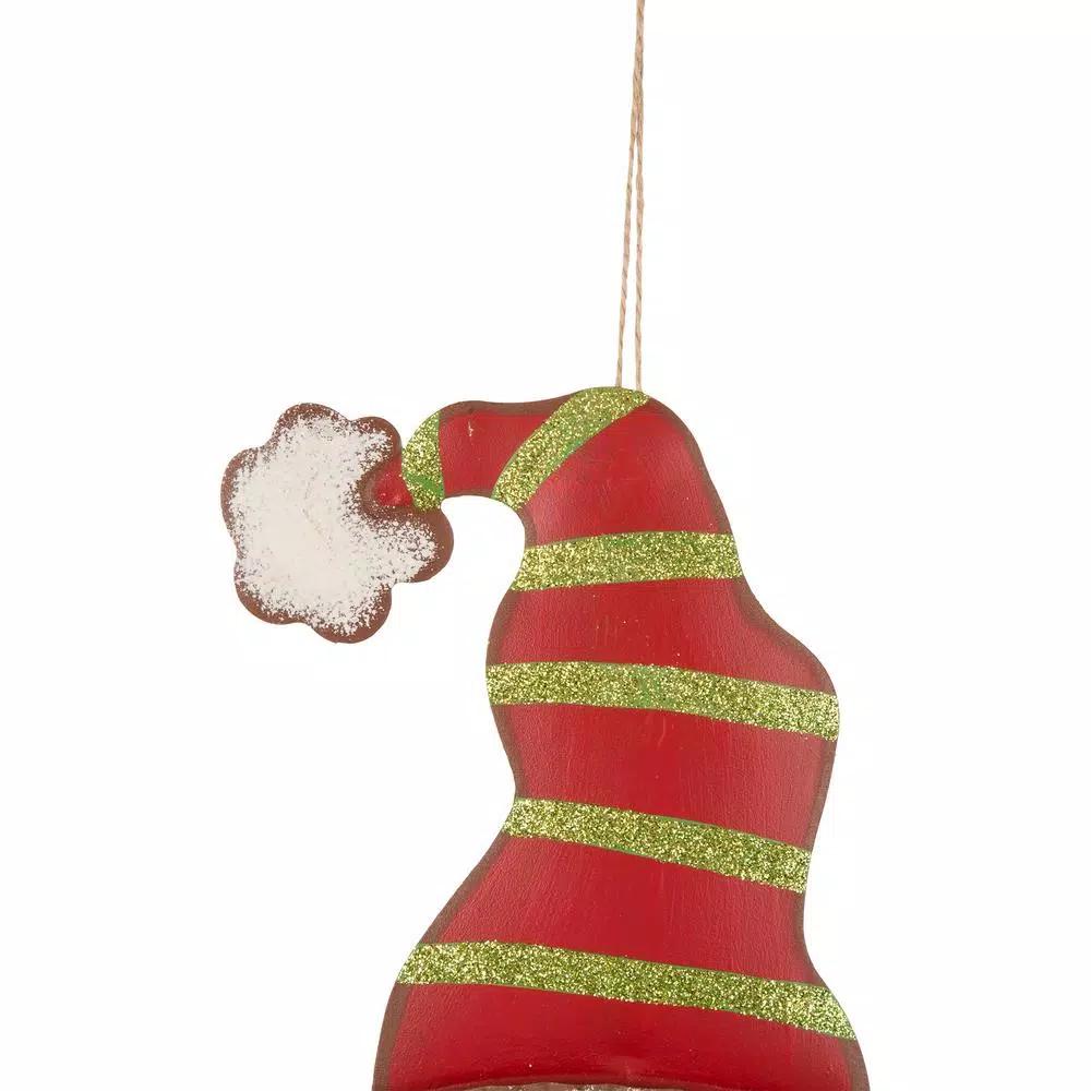Glitzhome 36 in. Metal Snowman Holiday Decor - 3-in-1 Yard Stake, Standing, or Wall Hanging Decoration