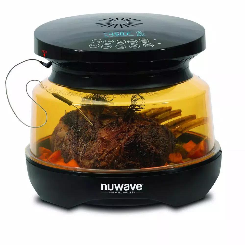 NuWave Primo Convection Oven with Integrated Non-Stick Grill Plate and Digital Temperature Probe