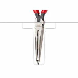 TEKTON 7 in. Long Nose Pliers with Induction-Hardened Side Cutter thumbnail 2
