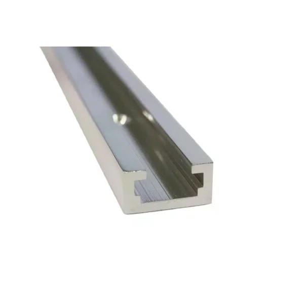 Yost 24 in. Aluminum T-Track, High-Strength Anodized Universal Workbench Track