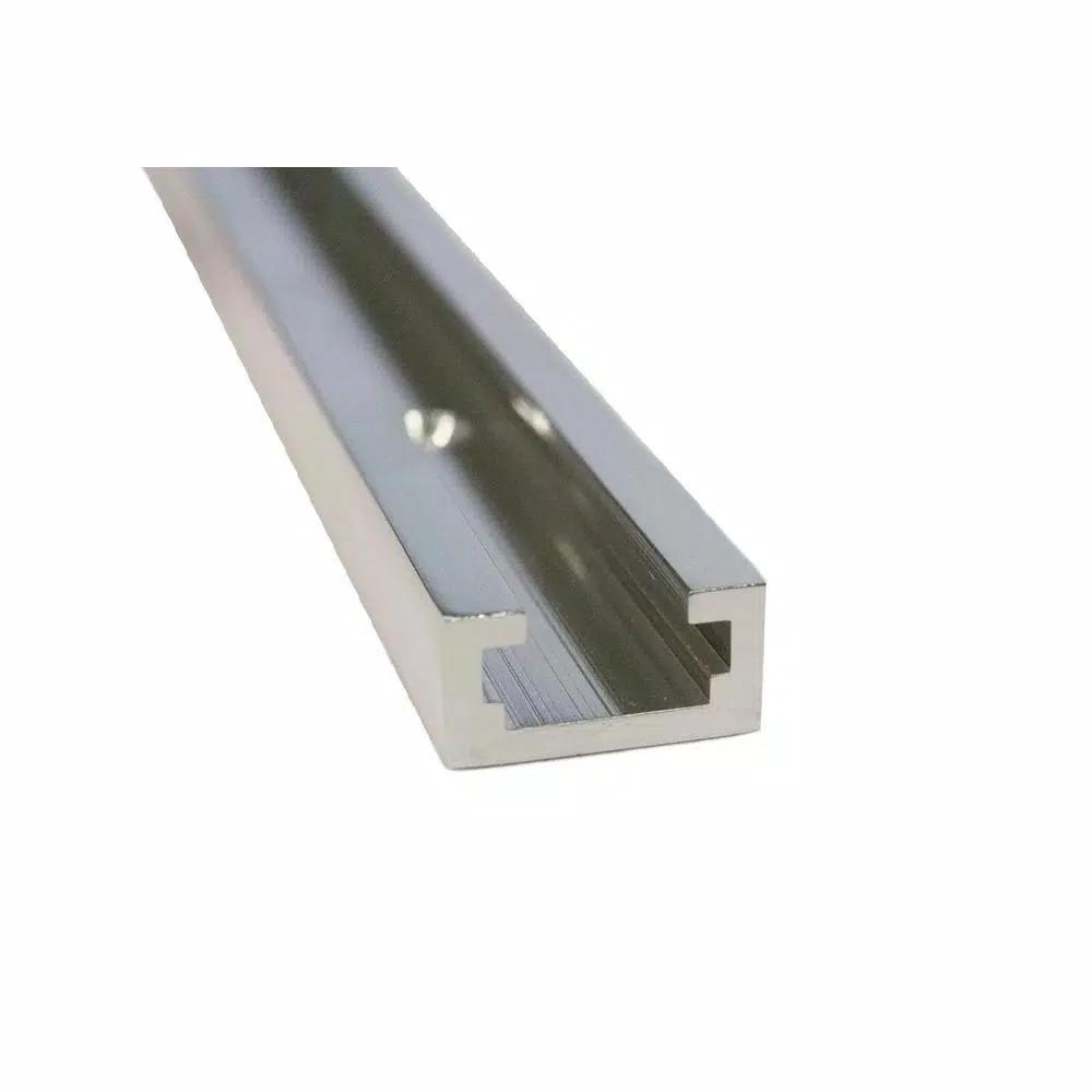 Yost 24 in. Aluminum T-Track, High-Strength Anodized Universal Workbench Track