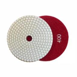 Toolocity JHX 5 in. Dry/Wet Diamond Polishing Pad Set with Semi-Rigid Back Holder for Concrete and Granite thumbnail 7