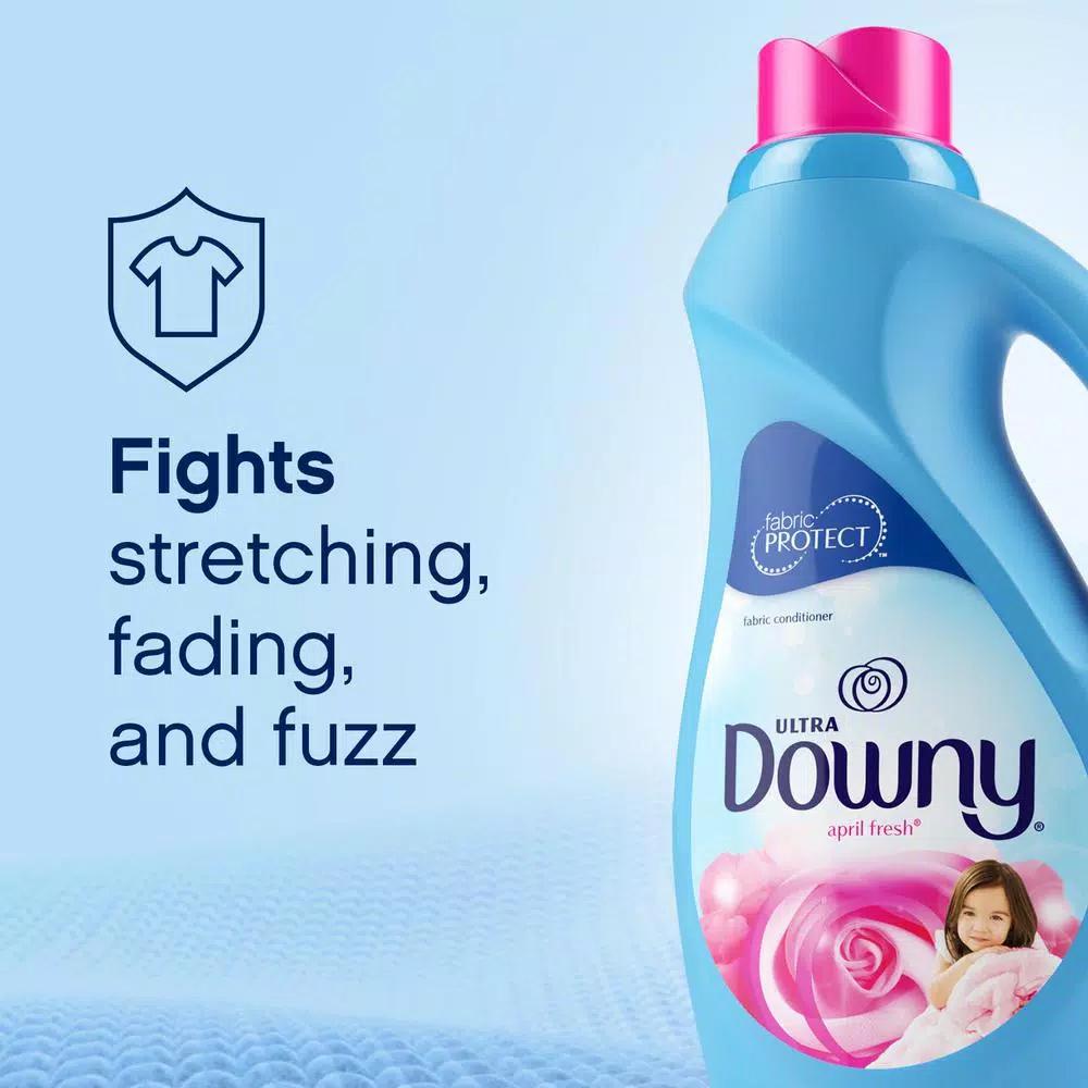 Downy Ultra April Fresh Liquid Fabric Softener, 51 oz (60 Loads)