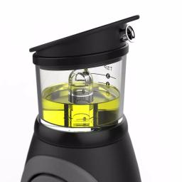 Belwares Blmwares Oil and Vinegar Dispenser Set, 2-Pack Glass Bottles with Drip-Free Spouts and Measuring Pump thumbnail 2