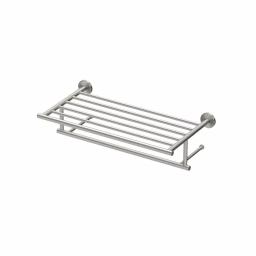 Gatco Latitude II 1-Bar Wall Mounted Towel Rack, Satin Nickel thumbnail 1