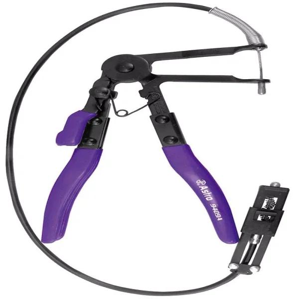 Astro Pneumatic Hose Clamp Pliers with Extended Reach and Locking Mechanism