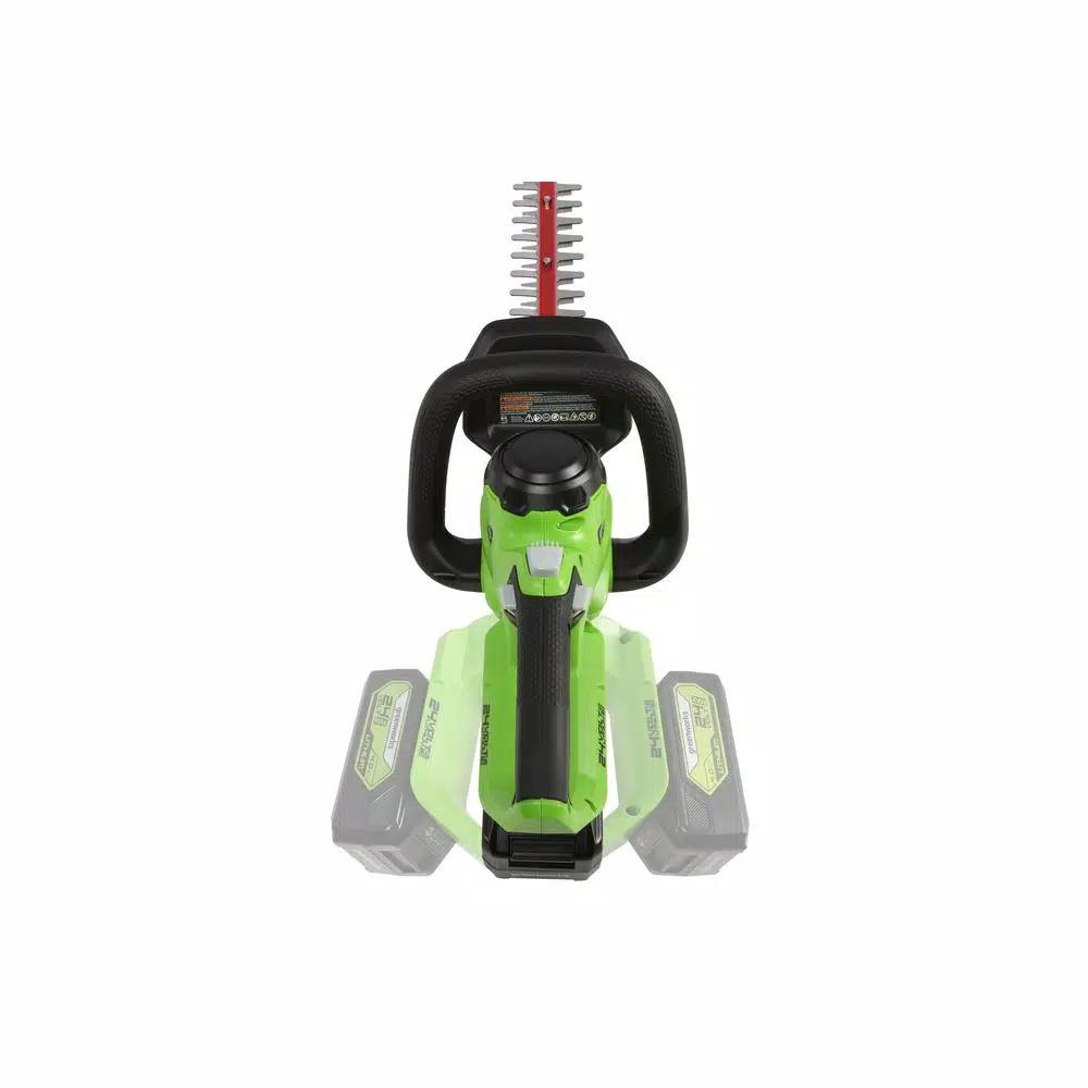 Greenworks 24V Cordless 22 in. Hedge Trimmer, Tool Only